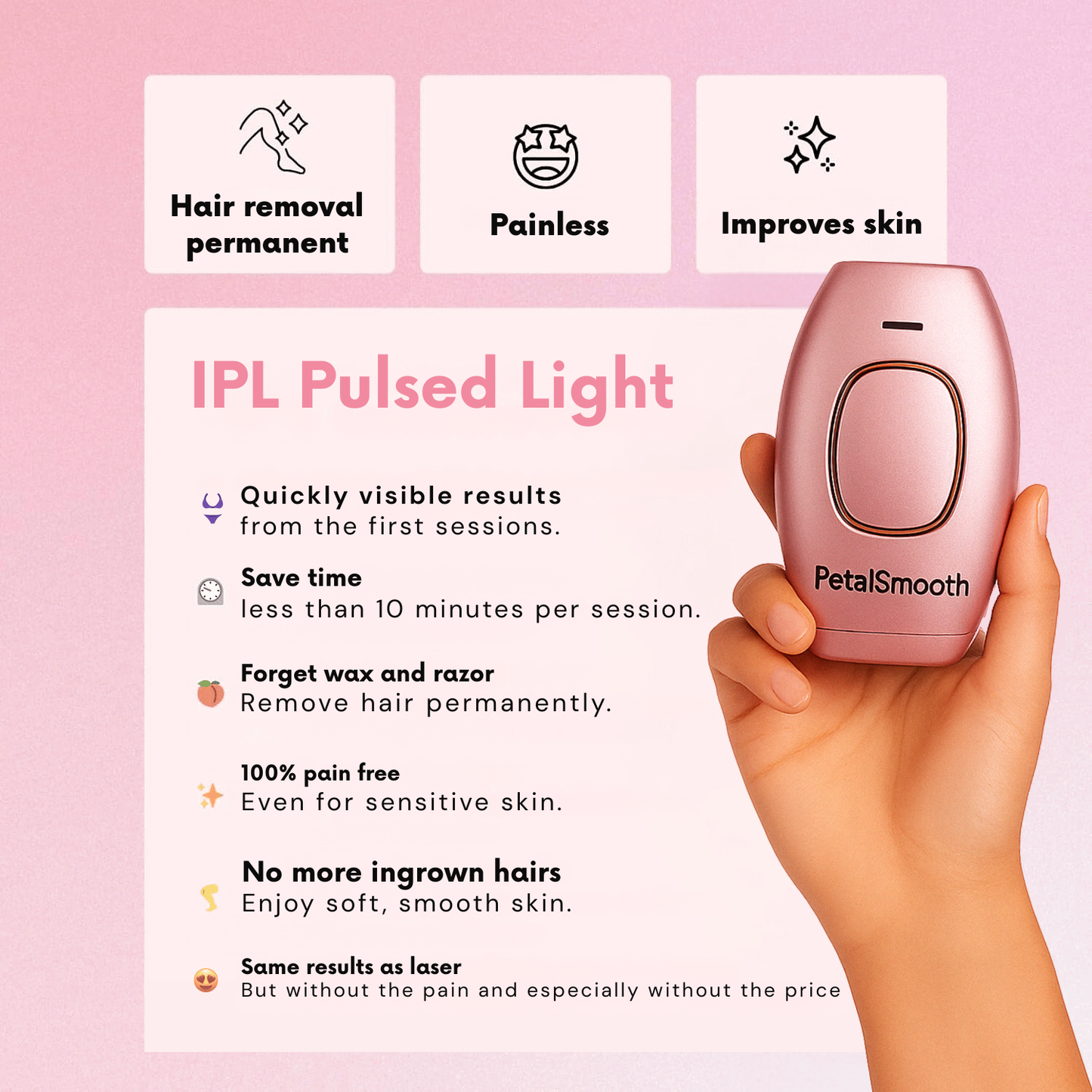 PetalSmooth IPL Pulse V2.0