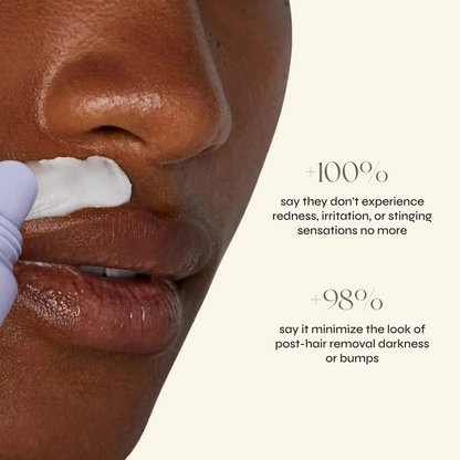 Facial Hair Removal Cream + Calming Serum